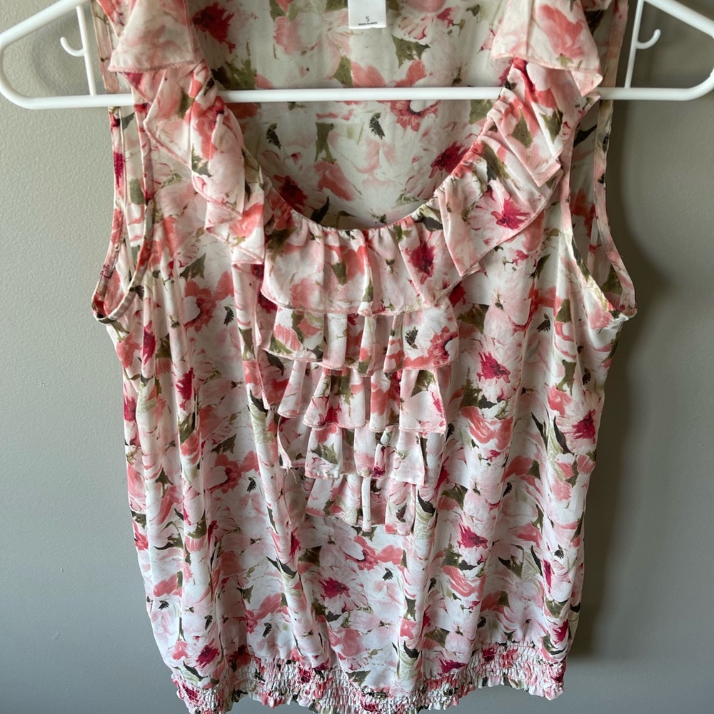 Loft sheer blouse